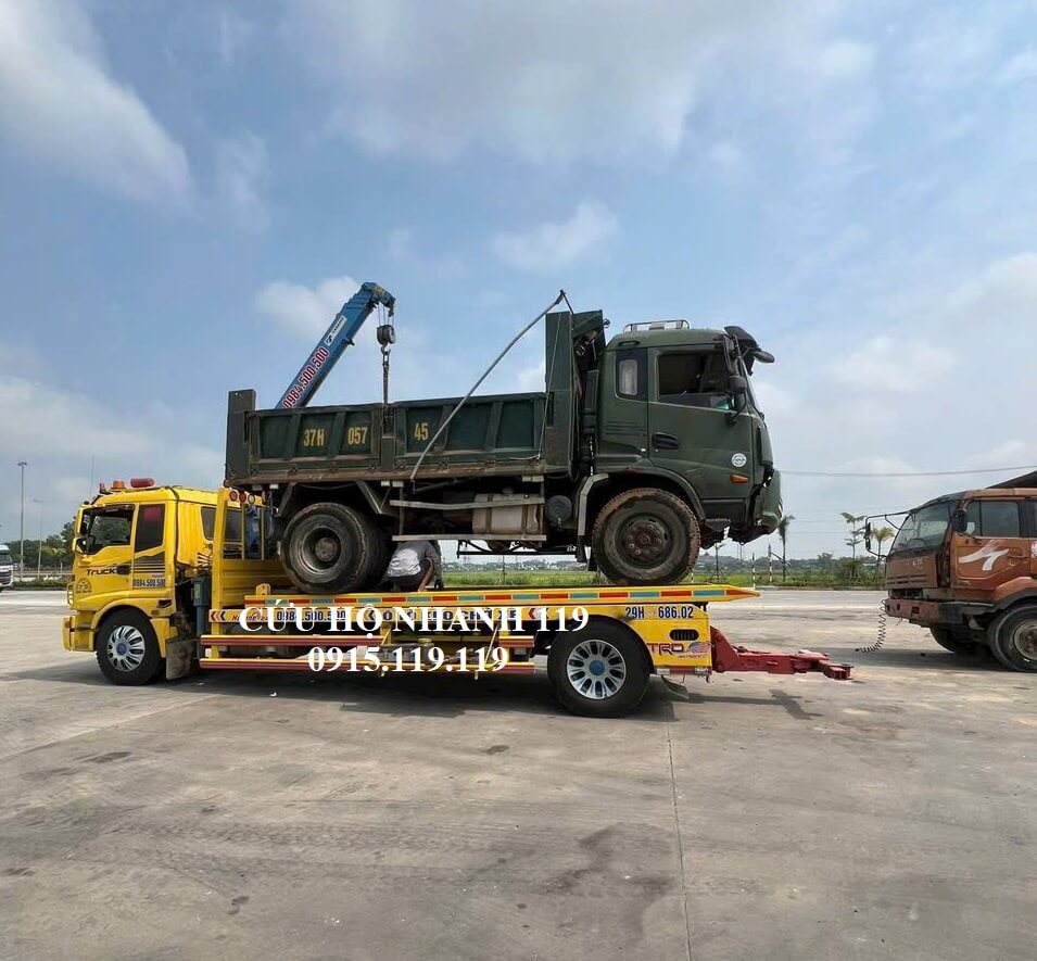 xe cứu hộ xe tải chuyên dụng