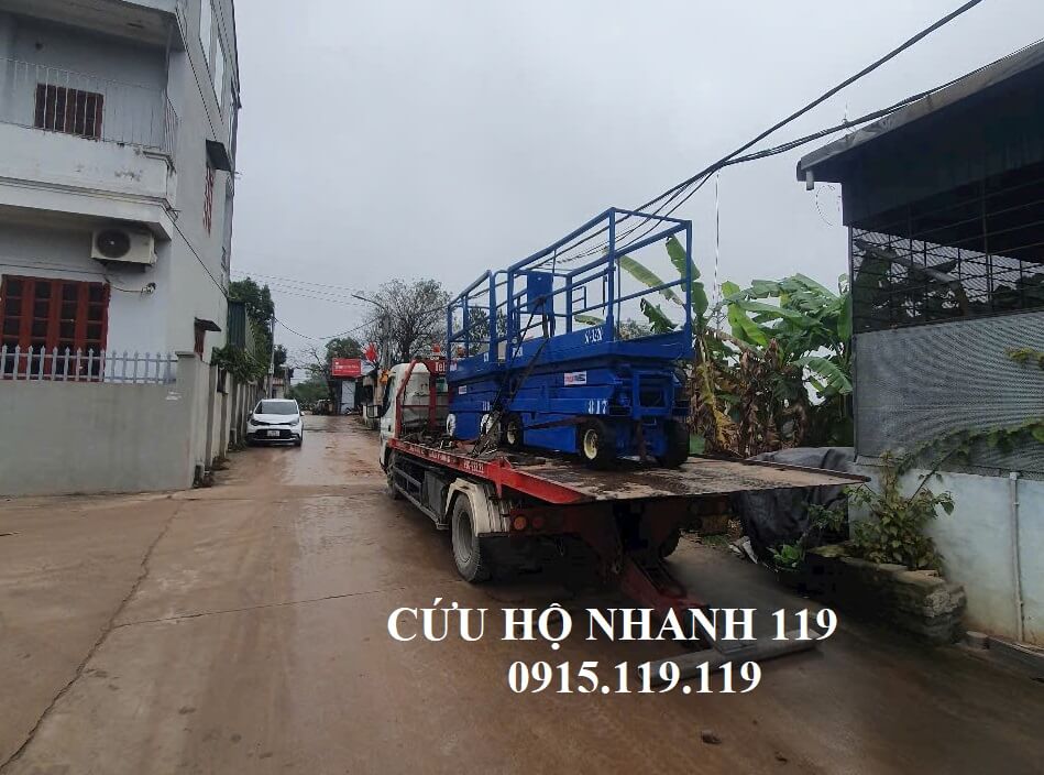 xe cứu hộ xe tải vận chuyển xe nâng
