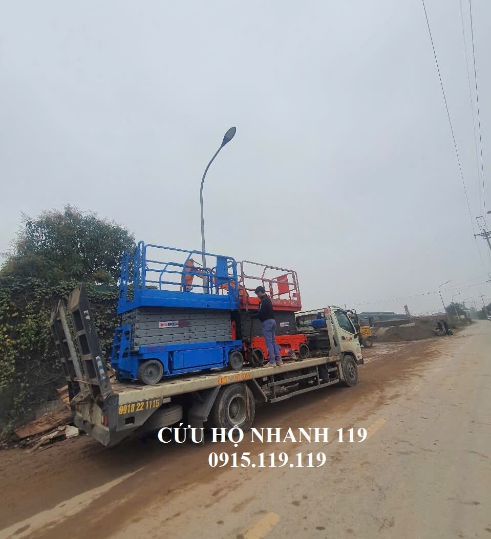 cứu hộ giao thông bắc ninh vận chuyển xe nâng
