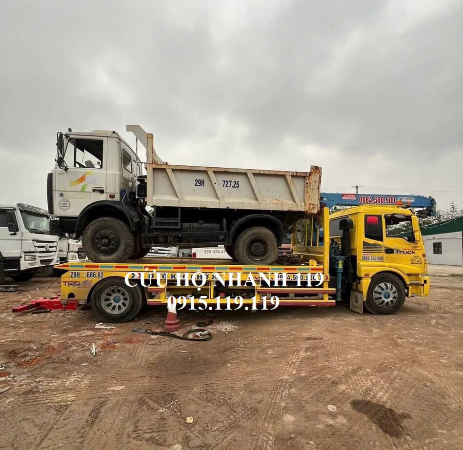 xe cứu hộ xe tải chuyên dụng