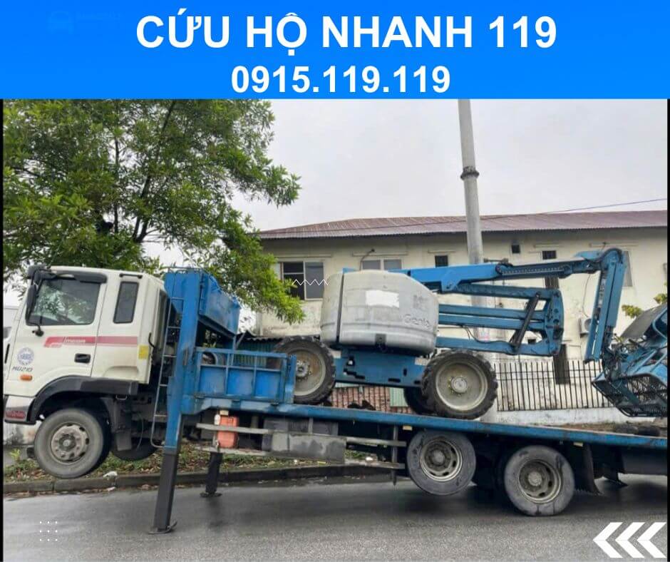 giá xe cứu hộ giao thông vận chuyển xe nâng