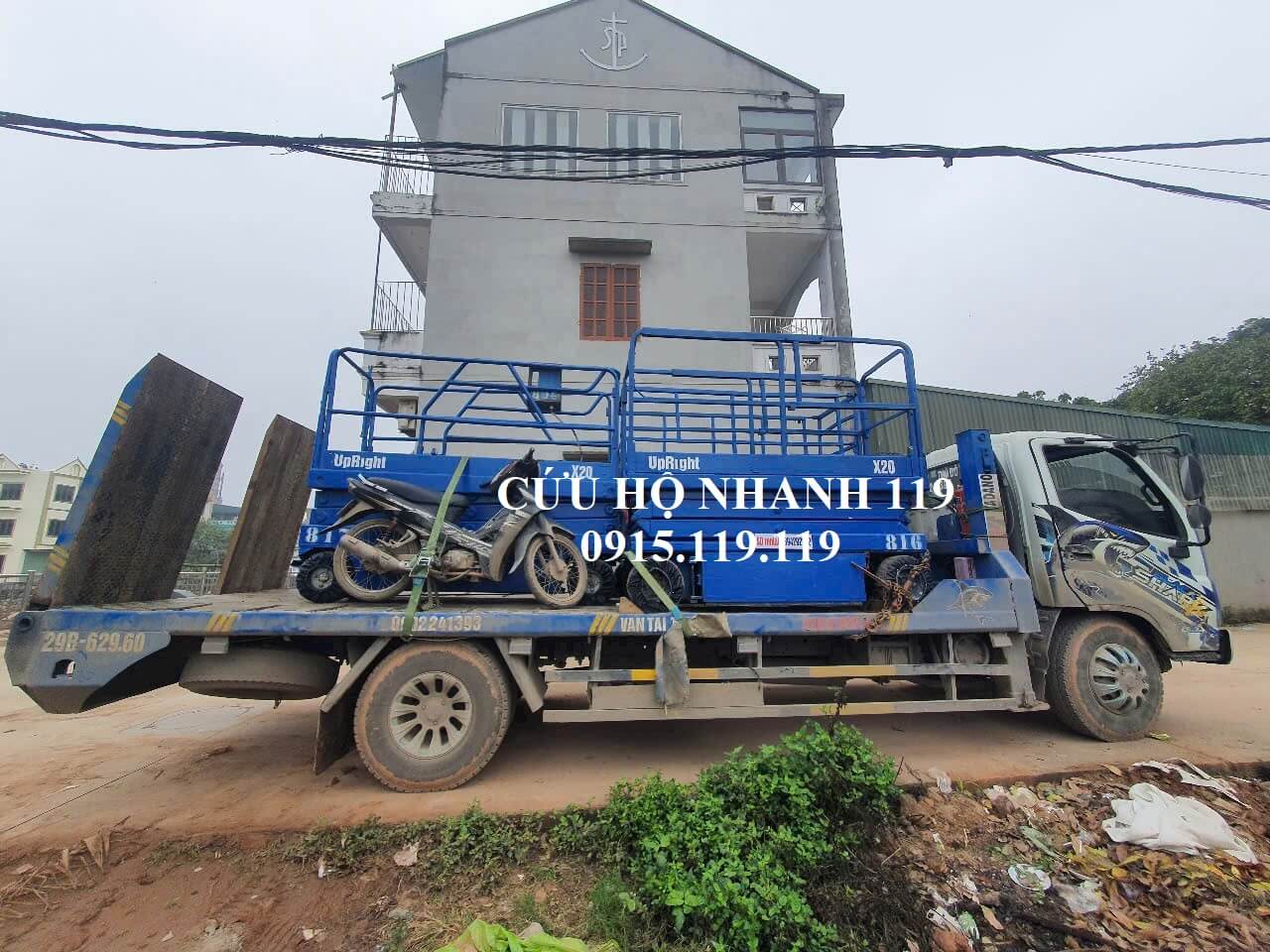 tổng đài cứu hộ giao thông vận chuyển xe nâng