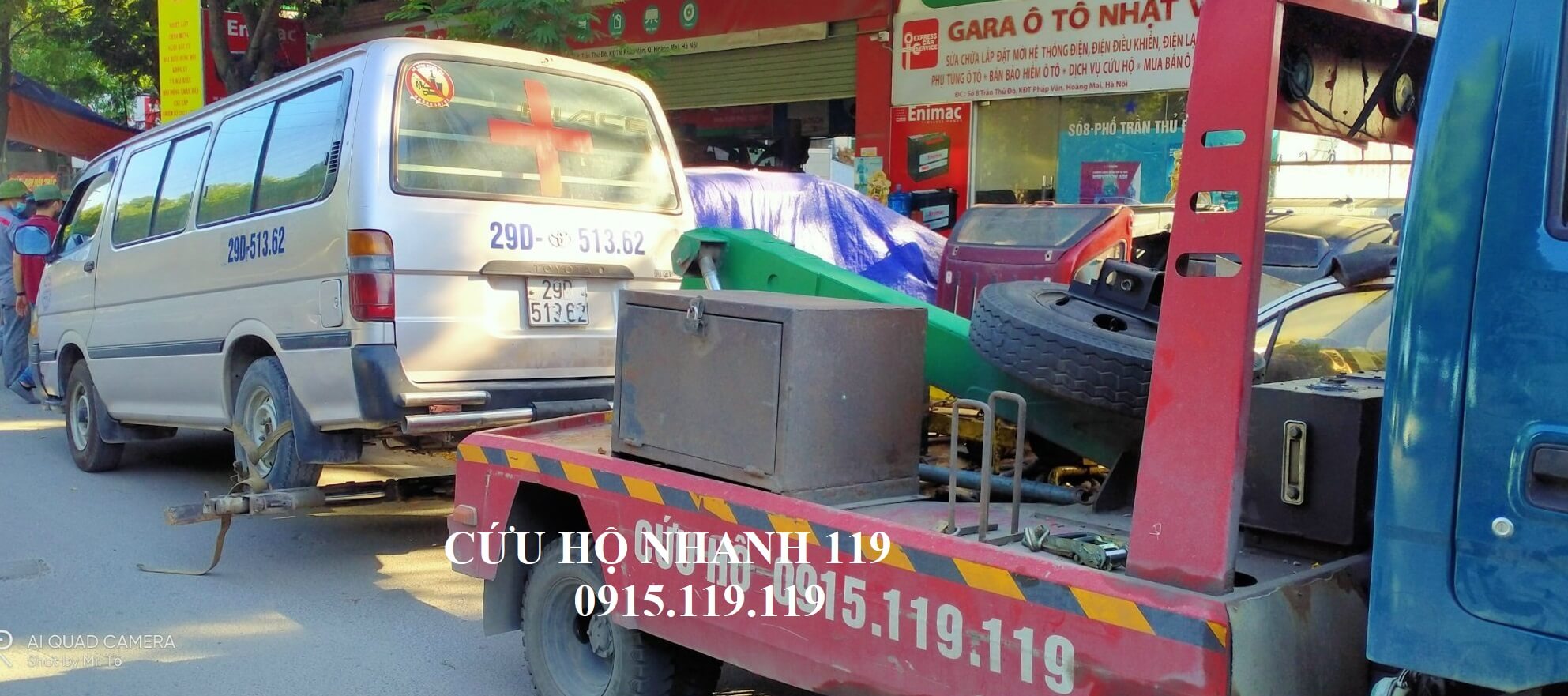 xe cứu hộ xe 16 chỗ