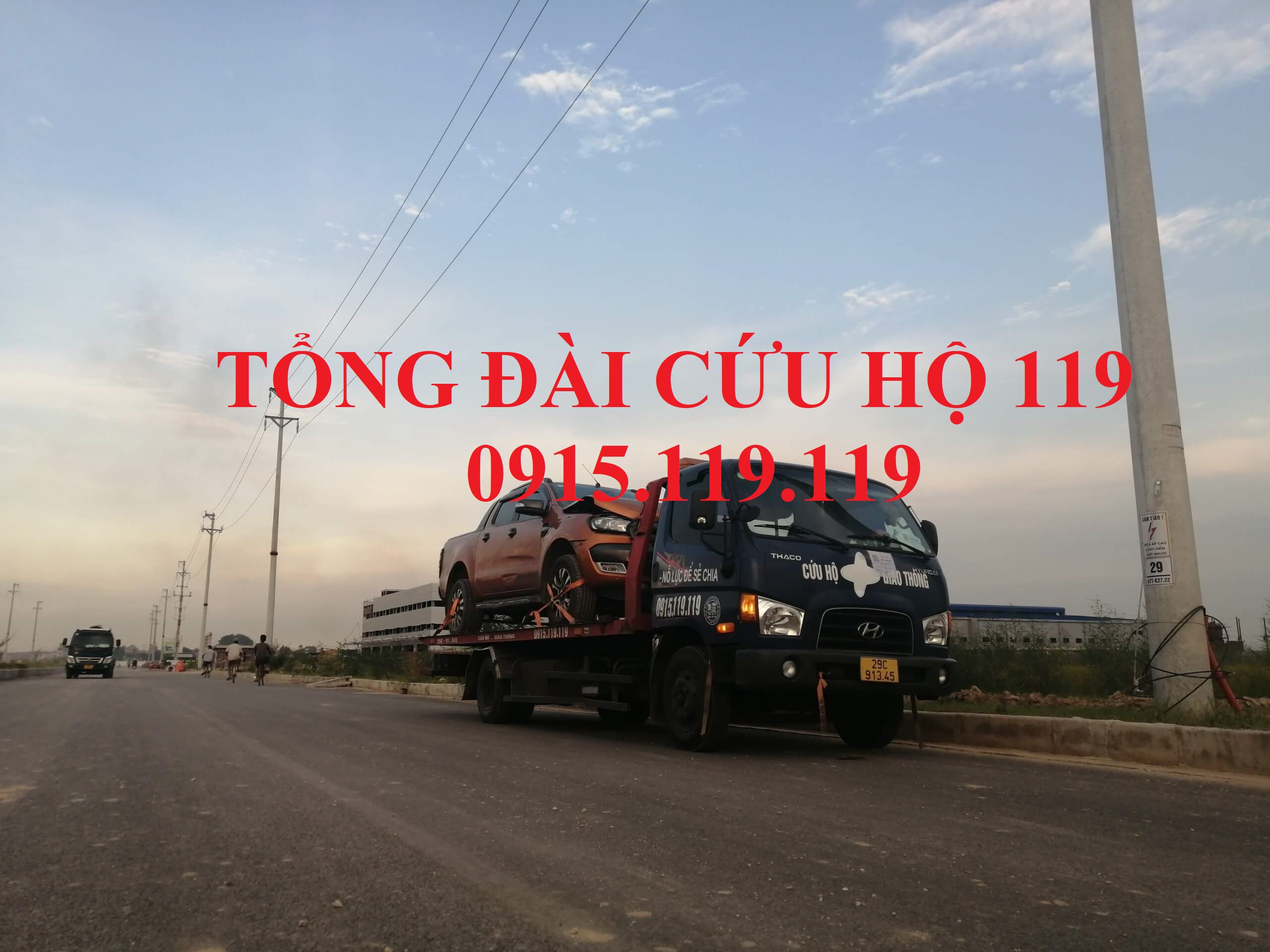 Cứu hộ cao tốc Hà Nội Hải Phòng| Cứu hộ Ô tô Quốc Lộ 5B
