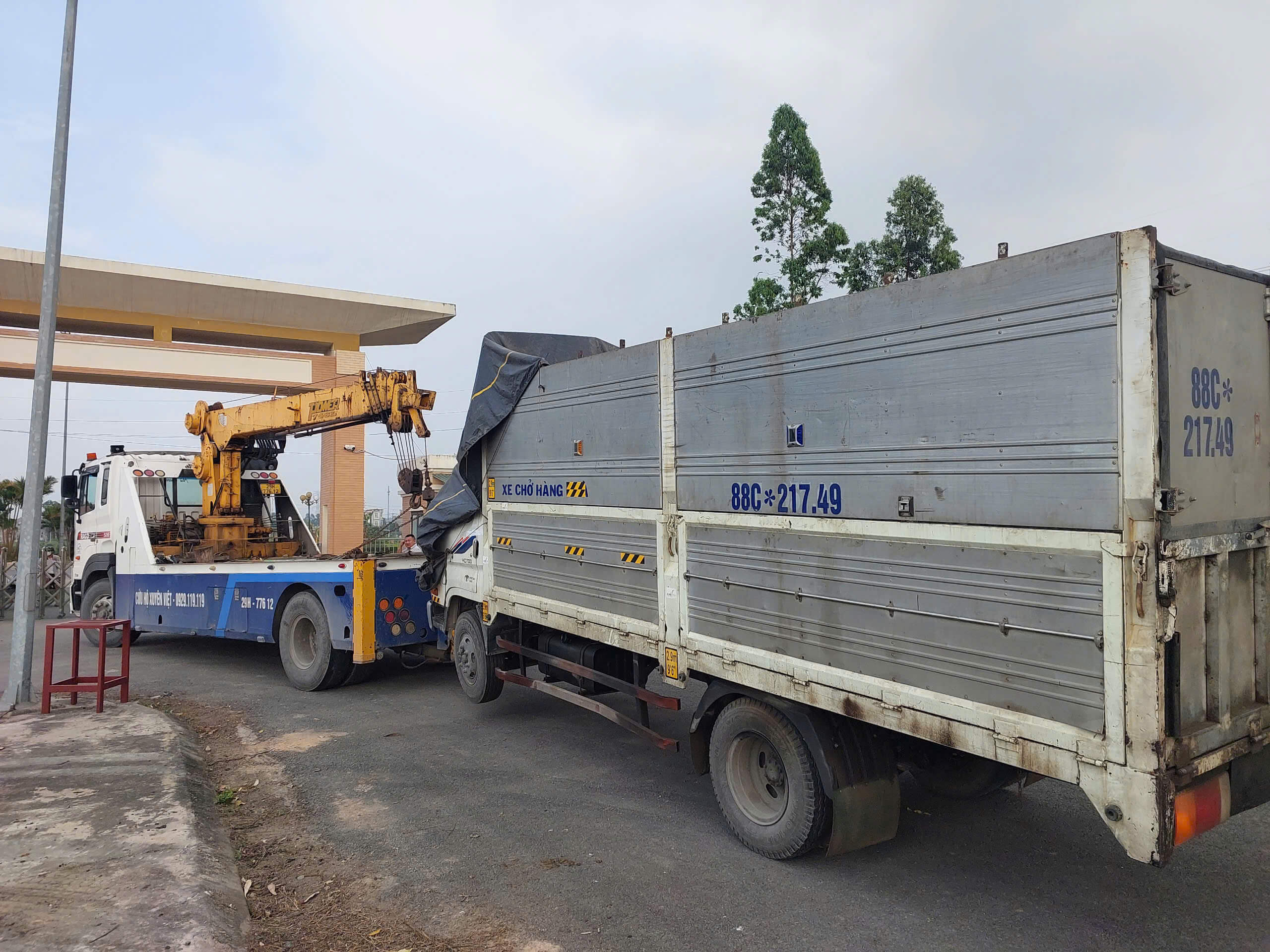 xe cứu hộ xe tải chuyên dụng