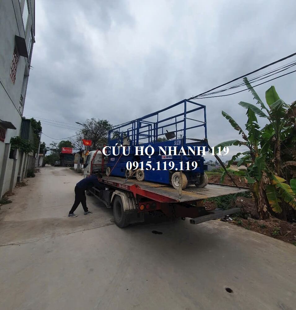 tổng đài cứu hộ giao thông vận chuyển xe nâng