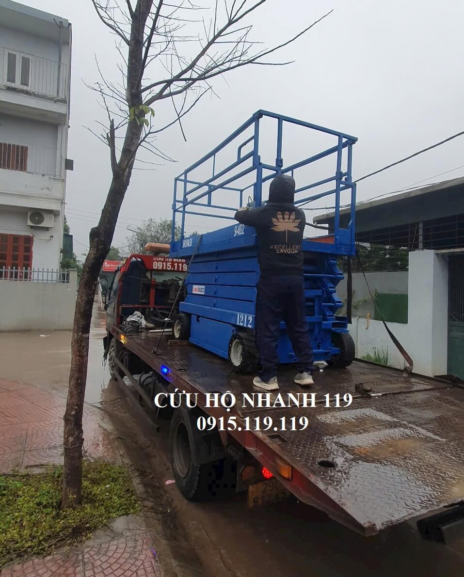 cho thue xe nang khu cong nghe cao Hoa Lac
